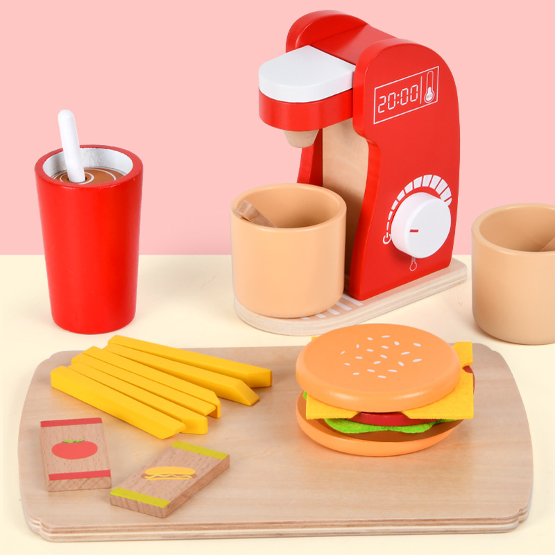 儿童益智厨房玩具过家家搅拌机男童女孩生日礼物宝宝仿真早餐厨具
