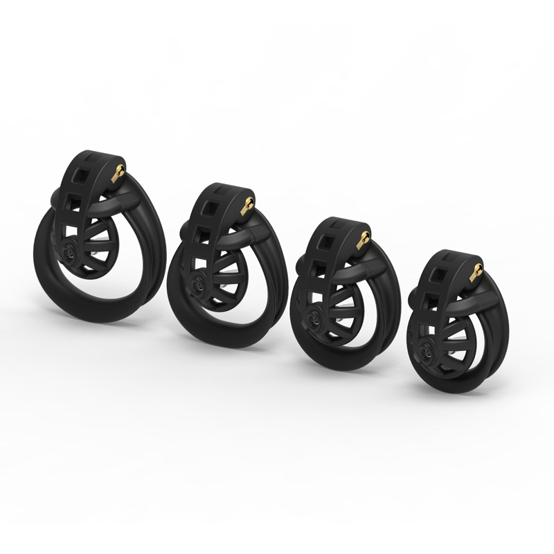 kiddingzone 蟒带环眼镜蛇正一负一笼男用贞操锁双孤面环cb导管款