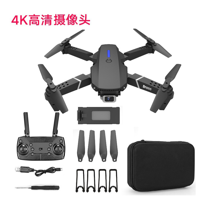 E88pro 4K HD Dual Camera Drone for Aerial Photography Fixed Height Long Endurance Quadcopter E525 Remote Control Aircraft