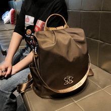 香港品牌背包女2023新款双肩包高级大容量旅行包时尚轻便运动书包