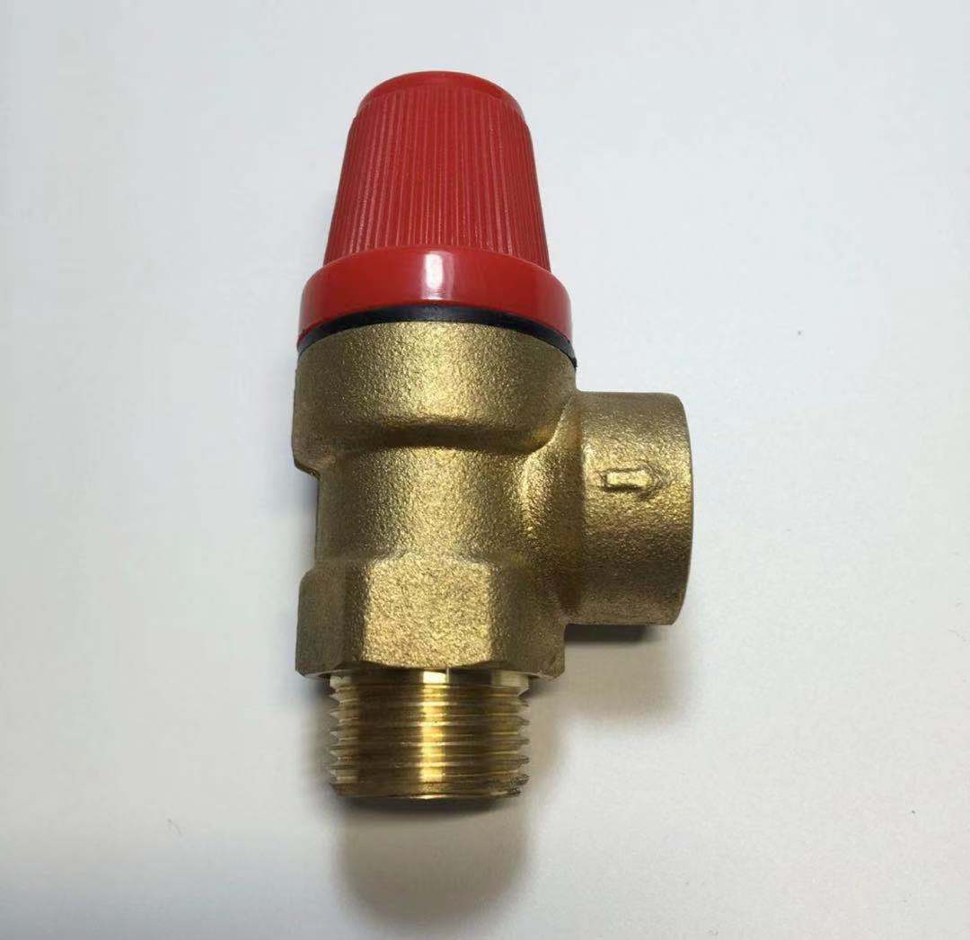 厂家直供黄铜安全泄水阀壁挂炉热水器二通式封闭泄压阀安全阀
