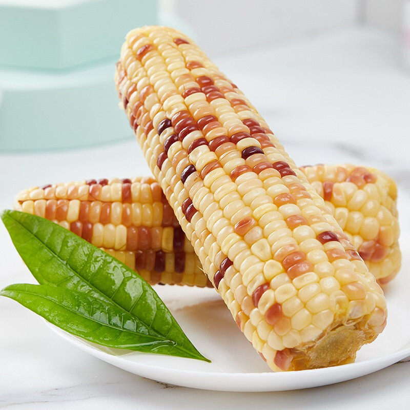 玉米甜糯粘黏花糯玉米新鲜彩糯大棒玉米早餐代餐真空包装-阿里巴巴