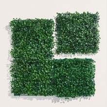 仿真绿植塑料25*25米兰草坪背景墙室内花墙装饰