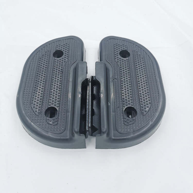 电动车后轮脚踏板 简易款电瓶车搁脚后座脚蹬子豪华 折叠脚踏