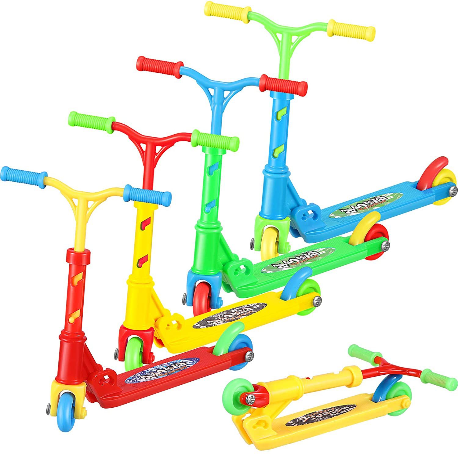 跨境手指滑板车迷你踏板车活力板手指单车道具指尖桌面玩具亚马逊