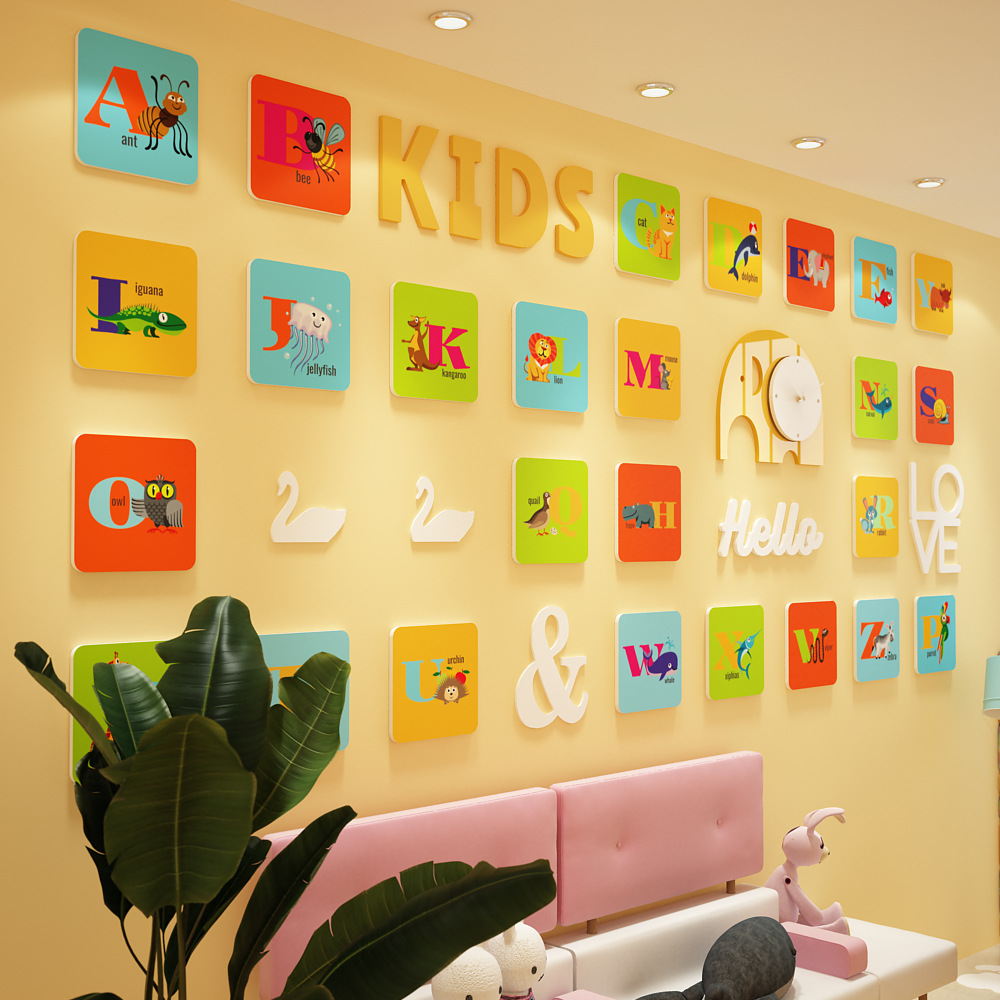 ps塑料装饰墙贴