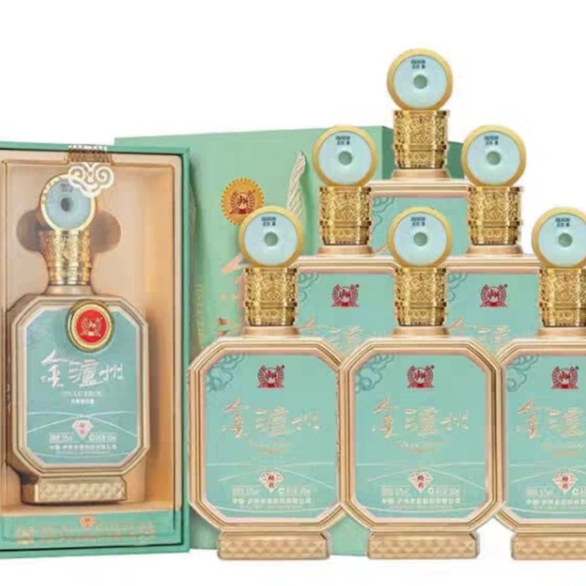 金泸州动彩 42度浓香型白酒 整箱500ml*6瓶婚庆送礼纯粮白酒-阿里巴巴