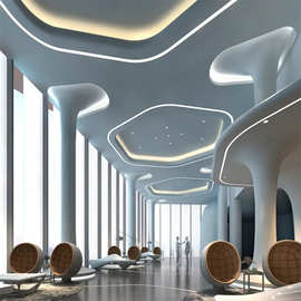 源头厂家grg grg异形吊顶grg喇叭柱造型grg天花石膏板grg材料定制