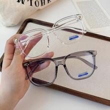 TR防蓝光网红小红书同款眼镜架时尚平光镜可配近视大方框素颜眼镜