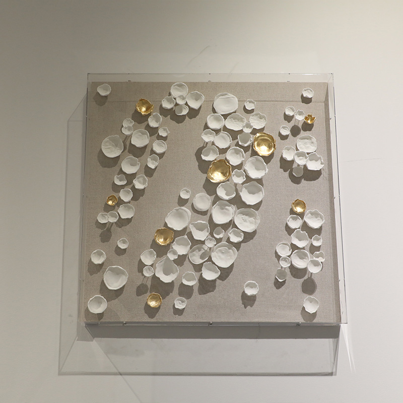 陶瓷画3d立体画客厅酒店挂画装饰画 现代轻奢餐厅玄关卧室装饰画