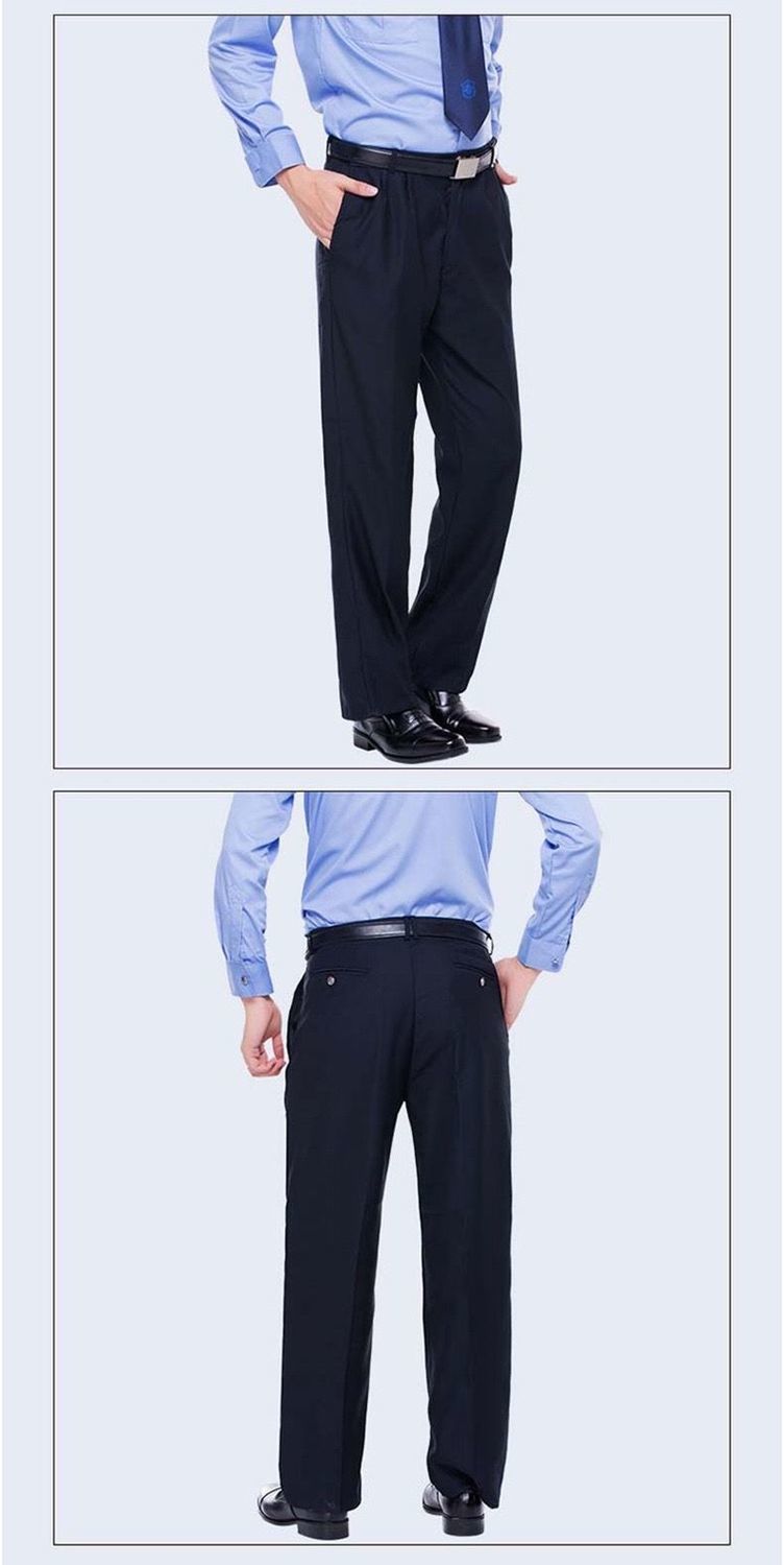 新款保安裤子男夏季安保执勤春冬夏季保安服长裤冬裤夏裤黑色西裤