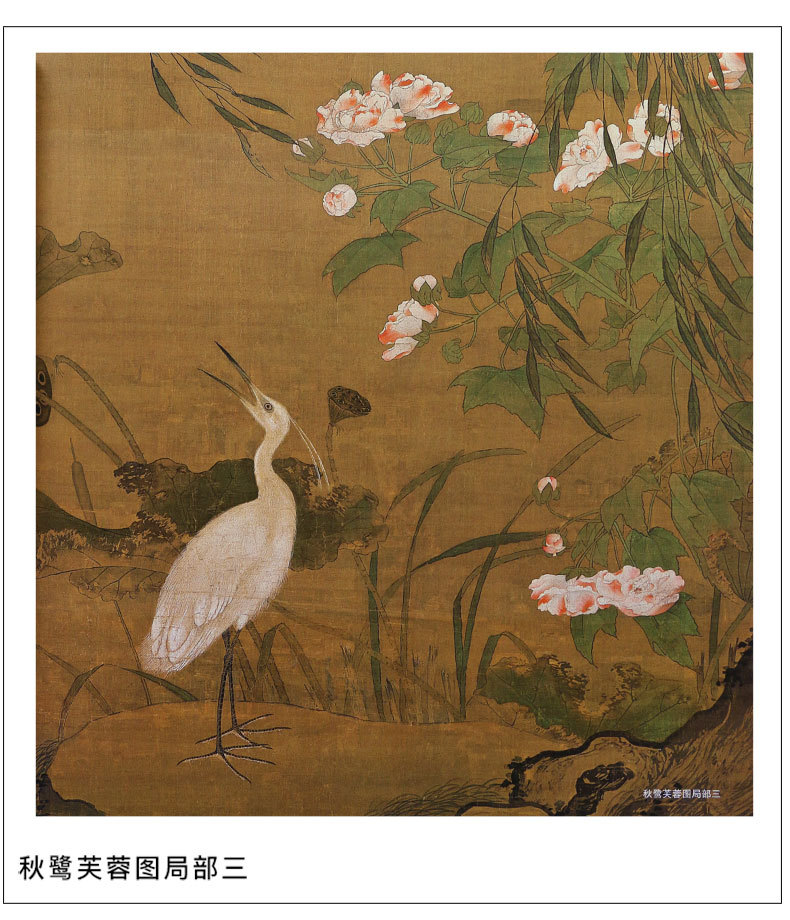 中国画大师经典系列 吕纪/工笔花鸟翎毛等画集图谱 宋画局部放大
