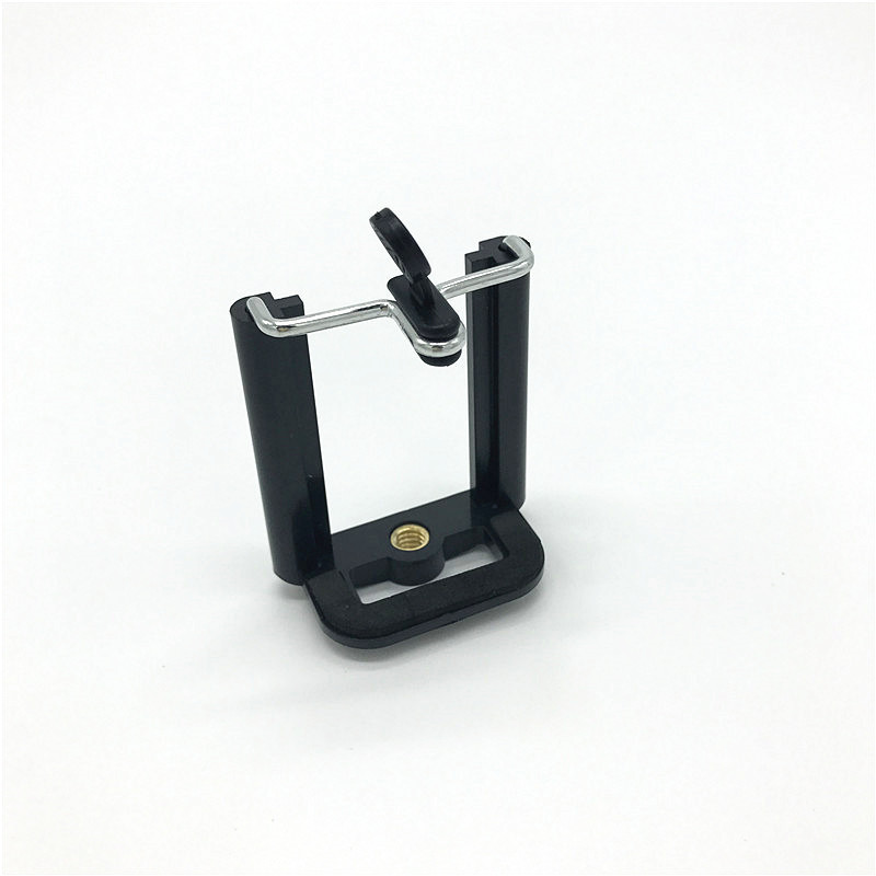 一字手机夹子 e字夹子 好品质自拍杆手机夹子 手机自拍手机夹子