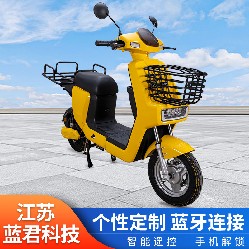 外卖车007电动车送餐车60v800w骑手成人跑腿电动自行车两轮电瓶车