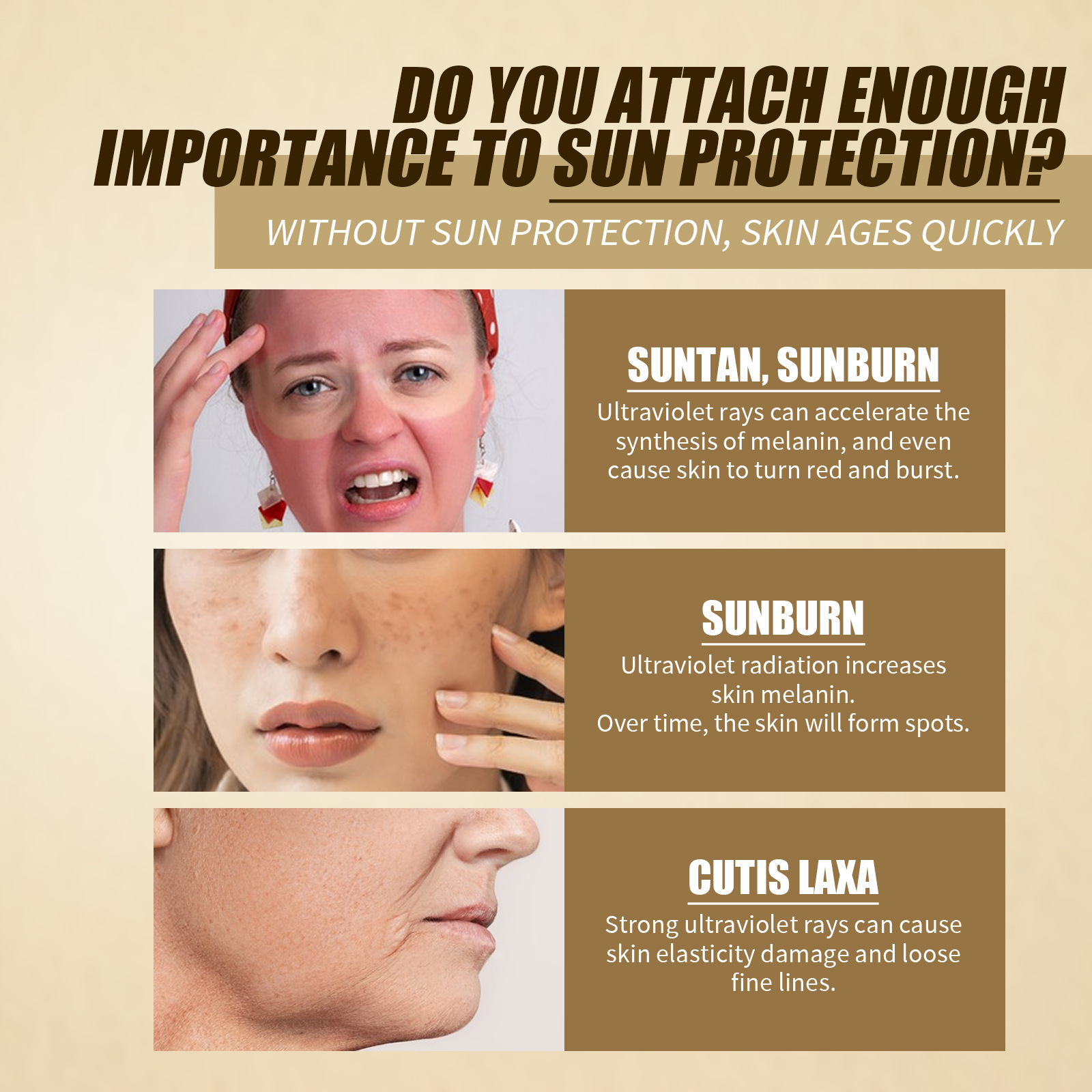 Rice Probiotics Sunscreen Refreshing Moisturizing Not Oily Anti-UV Whitening Skin Facial Sunscreen