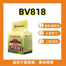 安琪葡萄酒高活性干酵母BV818 500g 白葡萄酒水果酒酿造专用酵母