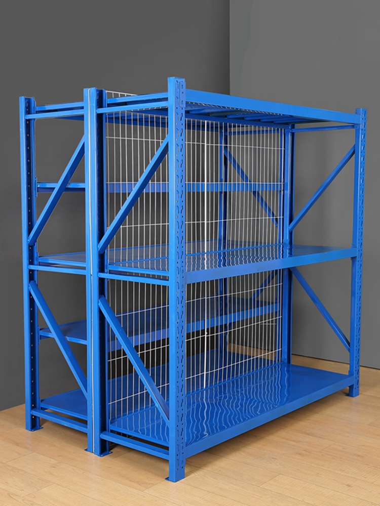 深圳隔网片仓储展示架库房网格置物架重型储物架子电商货架定制