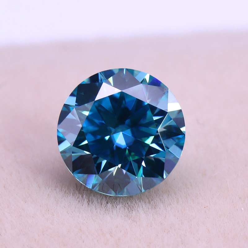 进口莫桑石裸石