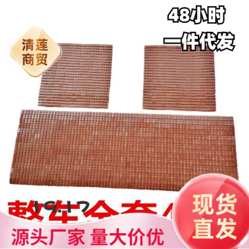 夏天汽车坐垫竹子凉垫夏季车座单片竹片出租轿车越野座椅垫三件套