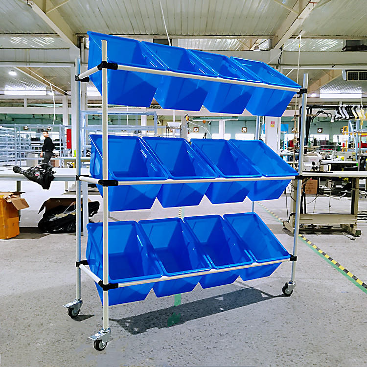 电商仓库拣货车 物流快递分拣车 物流配货周转静音手移动推车厂家