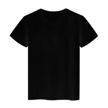 短袖T恤男宽松纯色素色纯黑纯白全黑全白简单夏季体恤衫上衣半袖