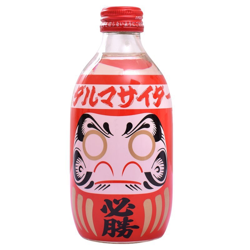 日本木村达摩碳酸饮料汽水木村牌苏打水夏天清凉饮料300ml