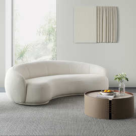 半弧形沙发