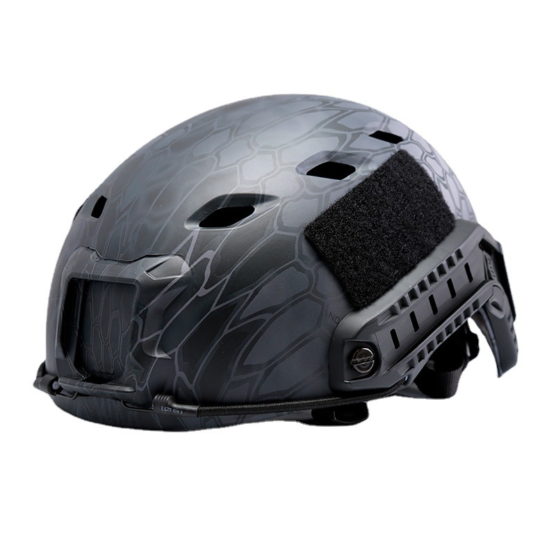 fast头盔 标准版bj款迷彩头盔 战术头盔 军迷cs野战装备户外运动