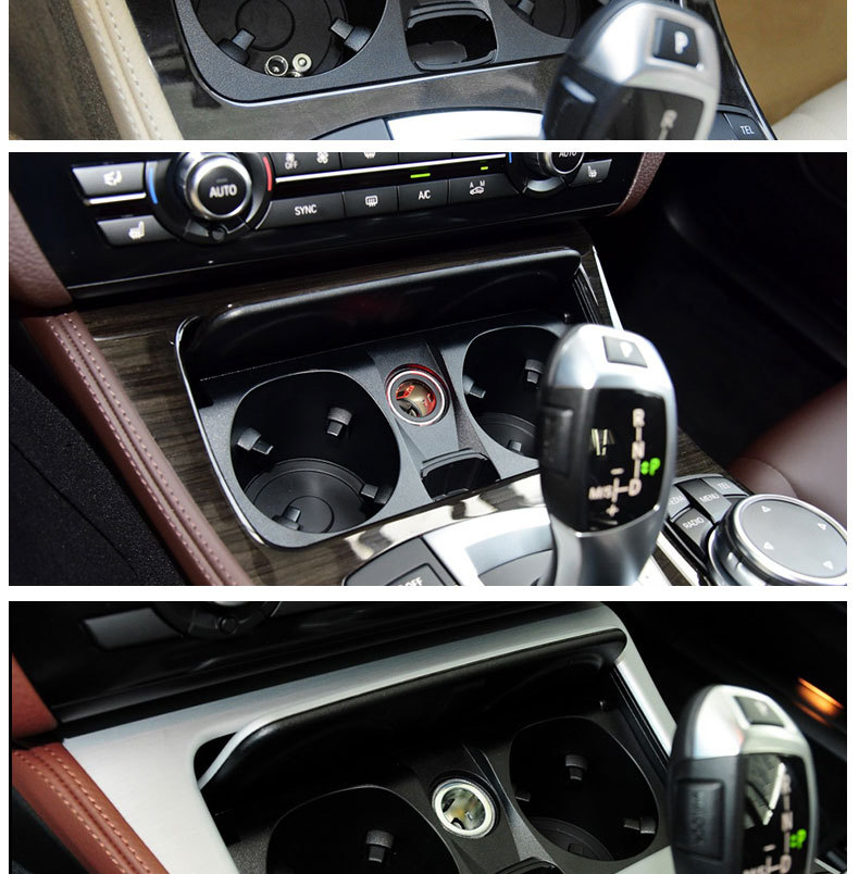 适用宝马5系中控台水杯架 饮料杯托架 520 523 528 535茶杯支架