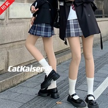 CatKaiser初冬光腿神器薄绒款秋冬裸感自然肉色女踩脚打底连裤袜