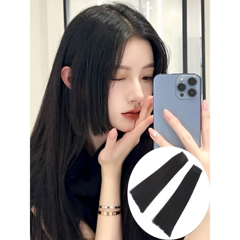 公主切假发片刘海假发女自然无痕齐刘海片姬发式日系假刘海二次元