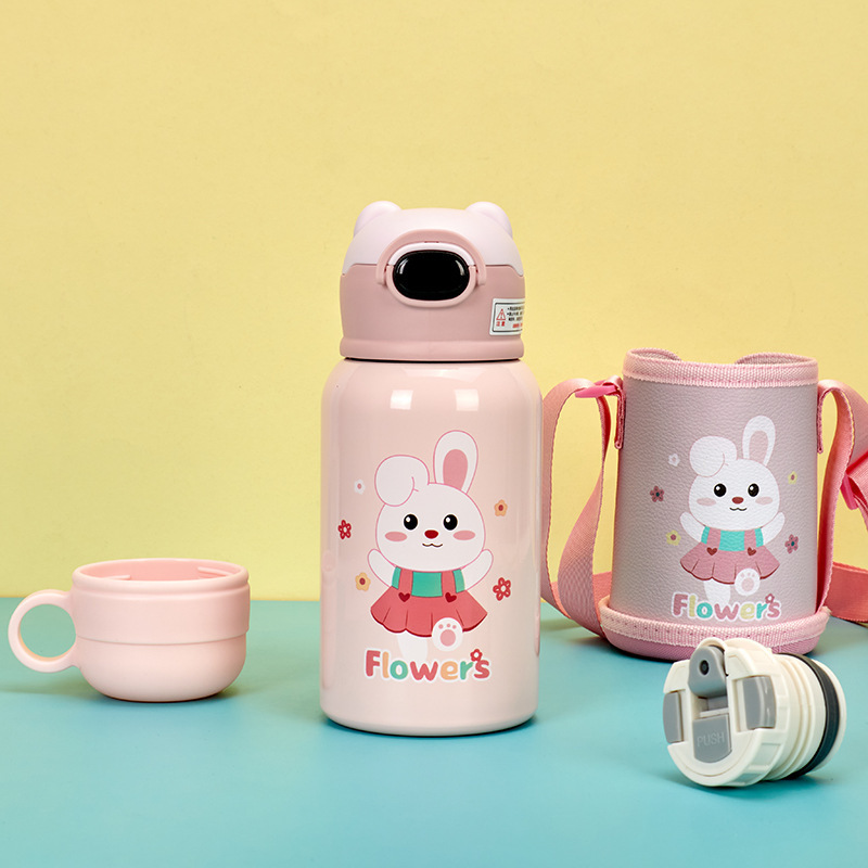 Bottle for Children Double-Layer Stainless Steel Vacuum Mug