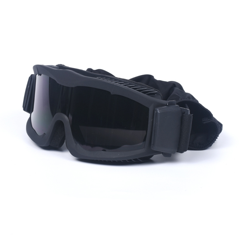 阿尔法运动战术护目镜户外全框架防护风镜cs军迷版防风沙防弹眼镜