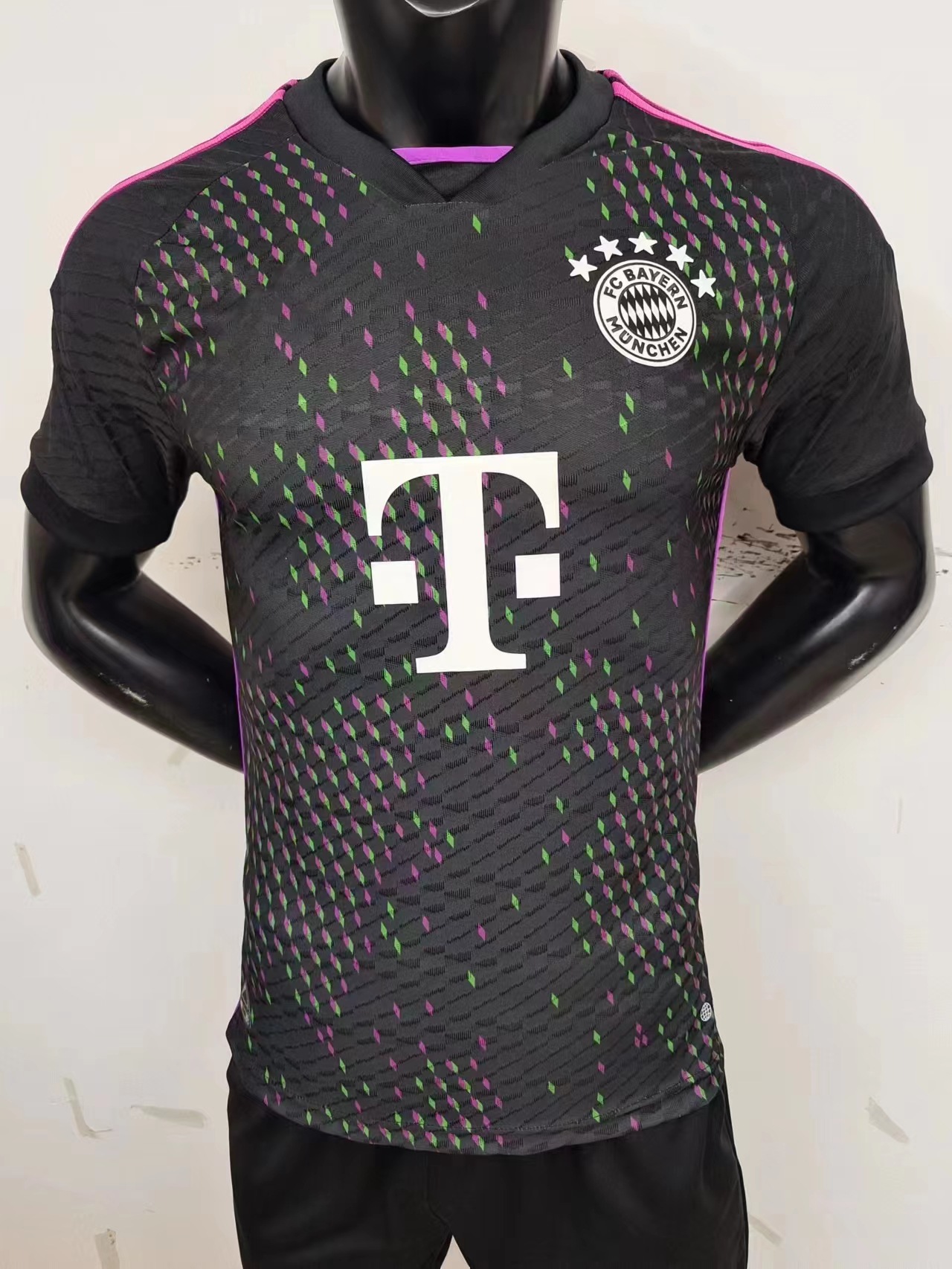 23-24拜仁慕尼黑客场球衣25号穆勒基米希球员版足球服-阿里巴巴