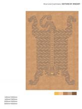 批发若奈 “跃”系列地毯“含金元宝的虎“ 新西兰羊毛客厅纯色系