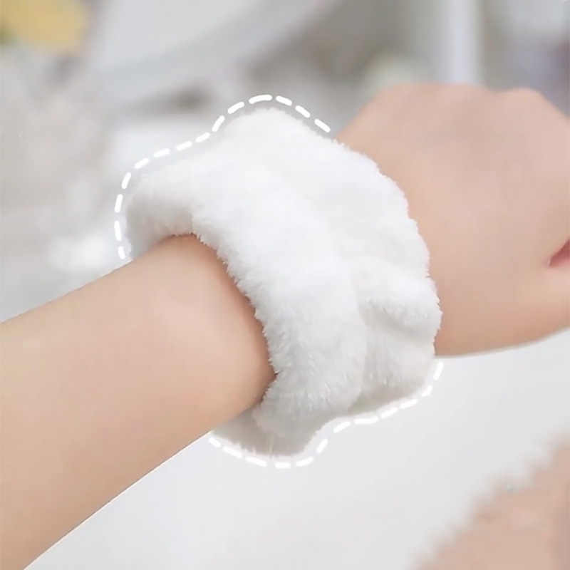 Wash Wrist Strap Absorbent Artifact Wash Arm Cuff Anti-Moisture Bracelet Oversleeve Sports Sweat-Wiping Sweat-Absorbing Wristband