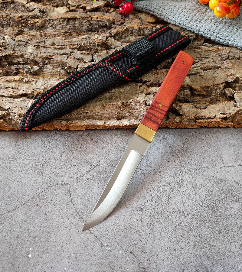 锻打分割剔骨刀小尖刀手把肉刀吃羊肉刀蒙古手扒肉烤肉户外多用刀