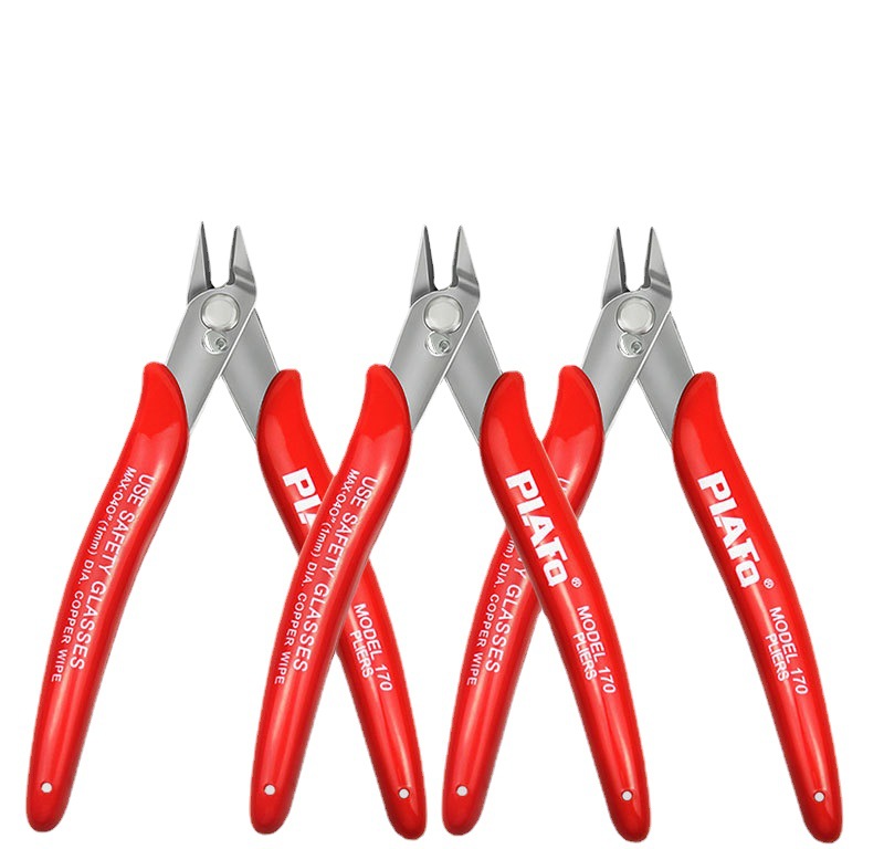 170 Stainless Steel Cutting Pliers High Hardness Stainless Steel Slanting Forceps Diagonal Cutting Pliers Mini Pliers Plastic Nipper Plastic Pliers