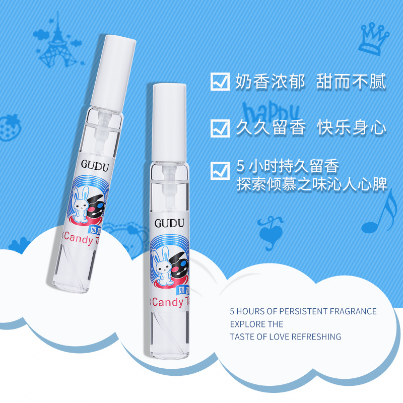 White Rabbit Perfume Gift Box Three-Piece Suit Childhood Classic Nostalgic High-Profile Figure Milk Candy Flavor Hand Cream Lip Balm