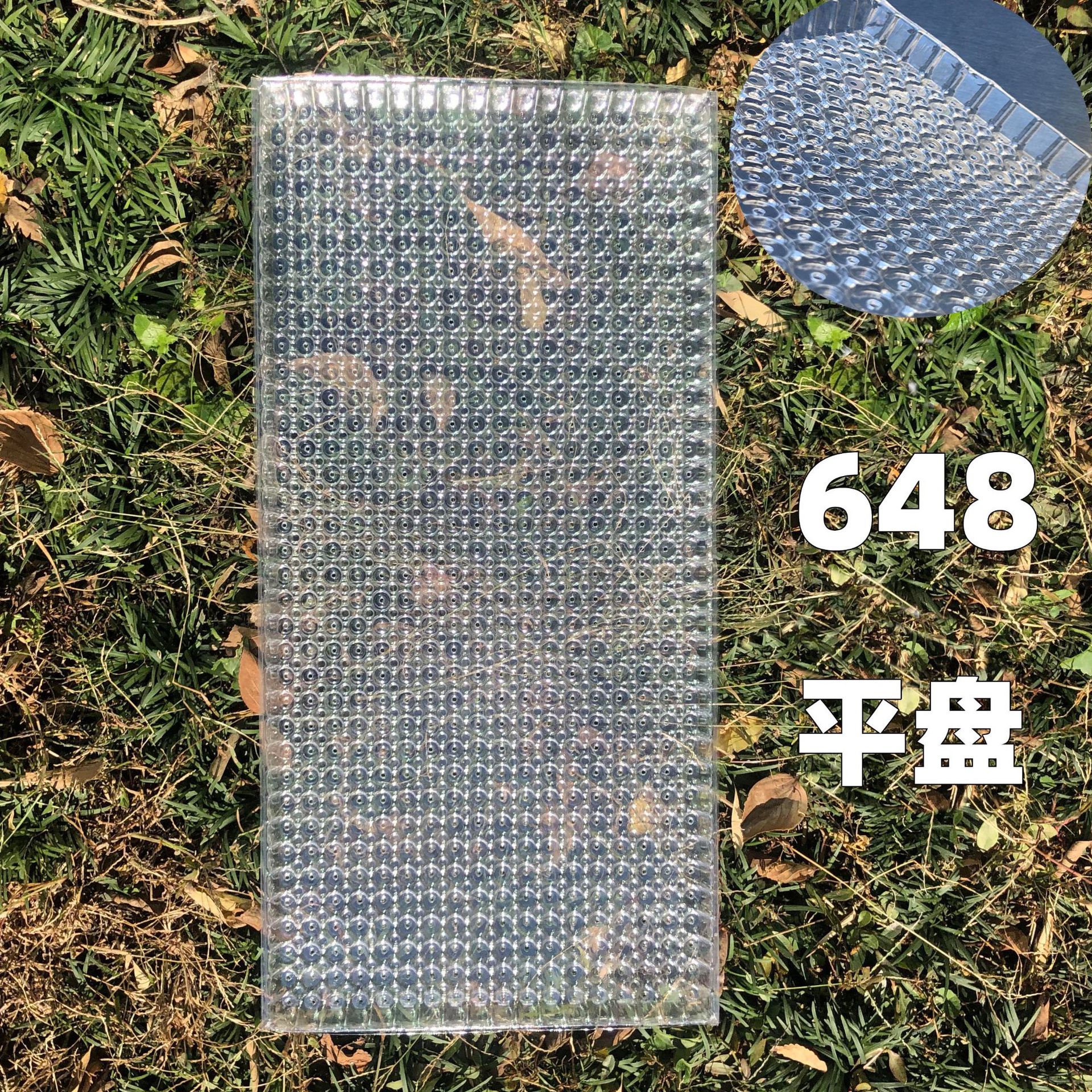 供应水稻育秧盘免揭透明秧盘平盘9寸机插育秧盘插秧机专用机插盘