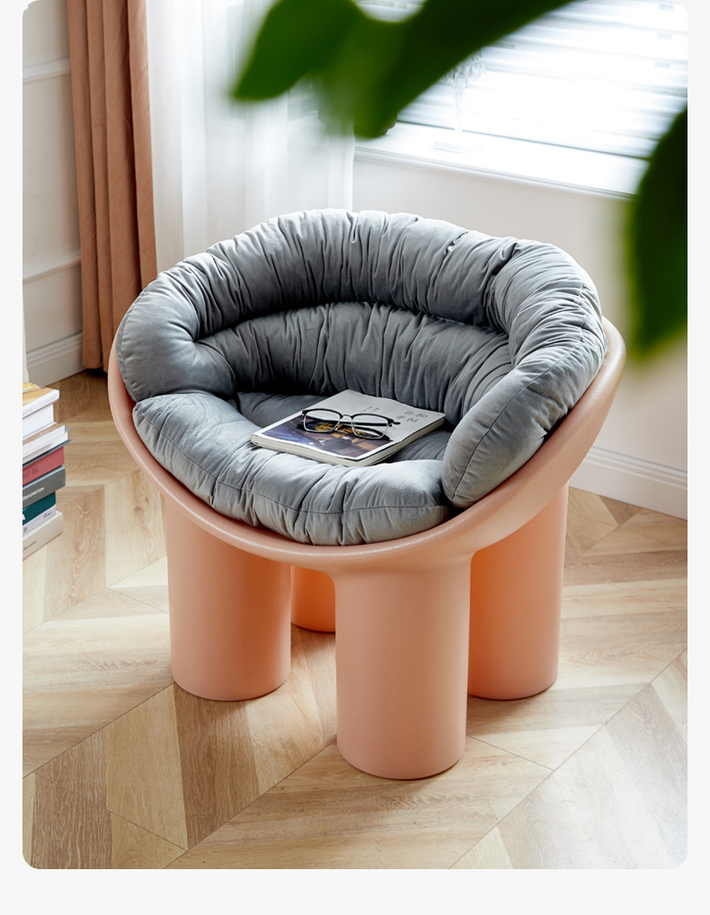 大象腿椅子凳子动物坐凳户外休闲椅设计师儿童单人网红懒人沙发椅