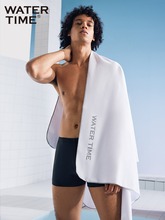 DHA0 速干浴巾成人游泳健身便携沙滩吸水巾浴袍斗篷运动