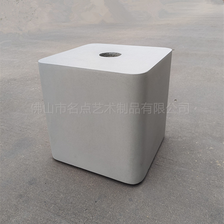 厂家定制方形混凝土墩子水泥底座餐桌家具配件桌脚户外遮阳伞支架