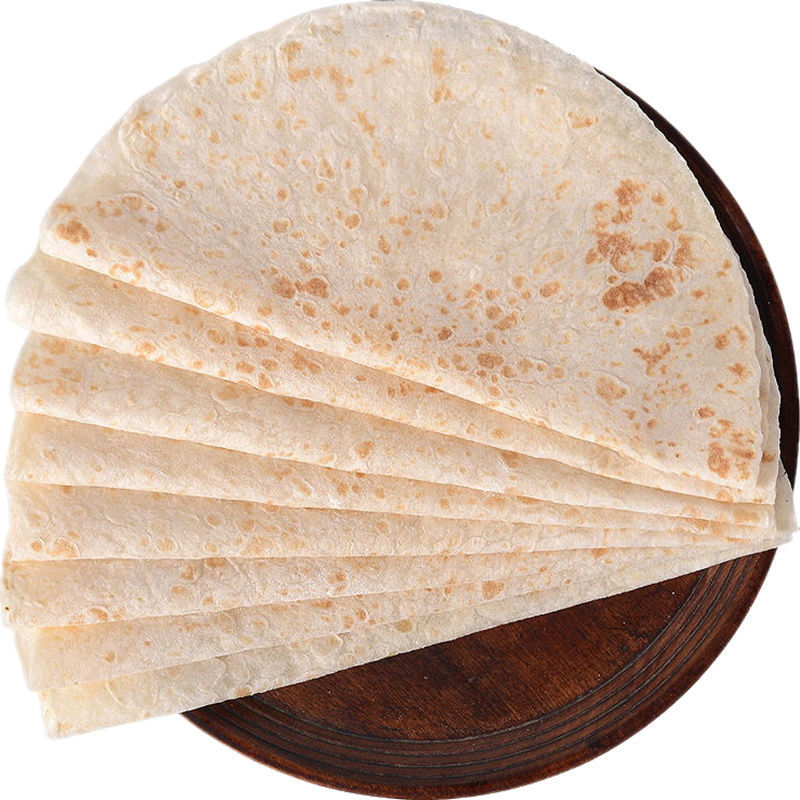 50个5斤包邮 山东单饼卤肉卷饼皮鸡肉卷面饼薄饼手抓饼烙饼皮批发