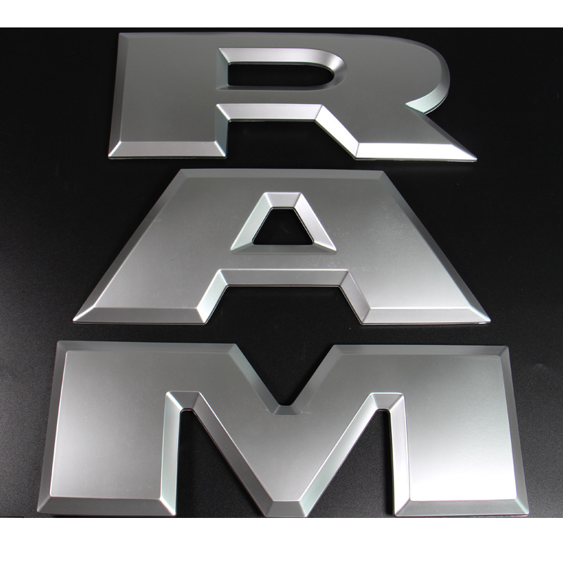 适用道奇ram尾箱车标 皮卡贴标ram 1500 2500 3500后尾箱大号车贴