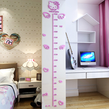 3d立体身高墙贴画儿童房卧室床头幼儿园墙面装饰宝宝测量身高归蔷