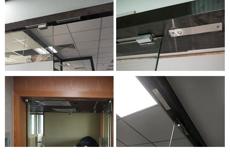 磁感应电插锁低温两线芯电插锁门禁电磁锁指纹密码刷卡人脸识别锁