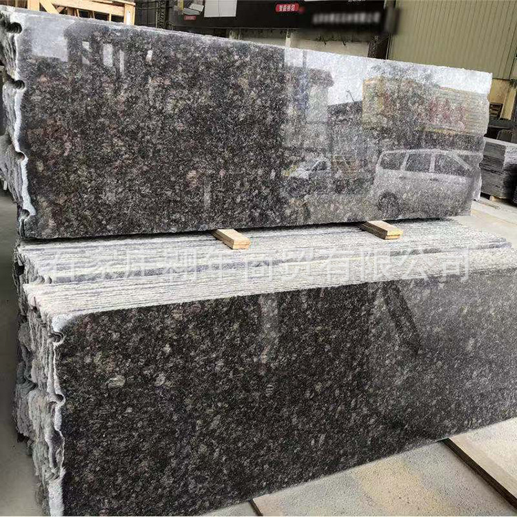 0成交0平方米现货批发 蝴蝶绿石材 干挂地铺板材 大花芝麻绿花岗岩