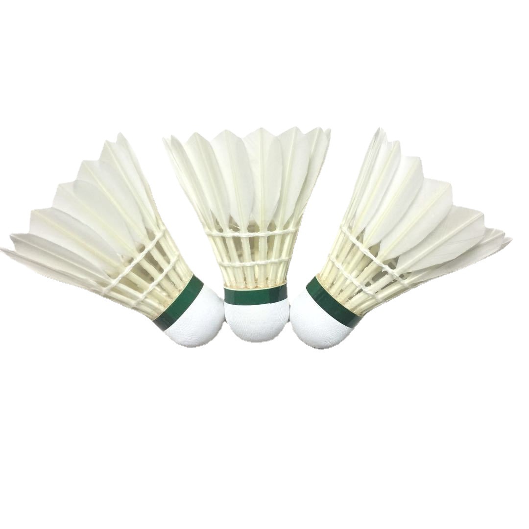 Duck Medium Thickness Badminton Wholesale Factory Stadium Indoor and Outdoor Use Stable Durable No Label Can Be Labeled Amateur