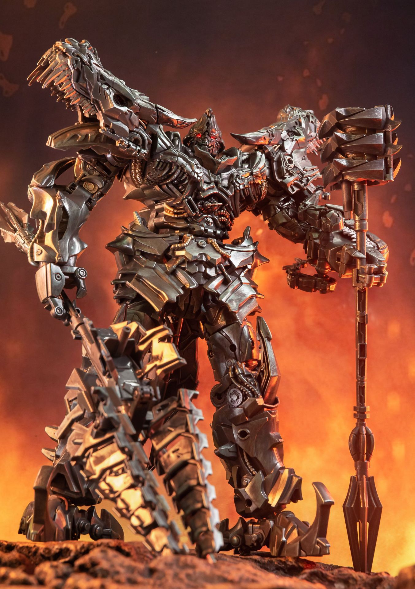 百微tw-1011合金变形玩具变5电影版ss钢索传奇战士机器人模型